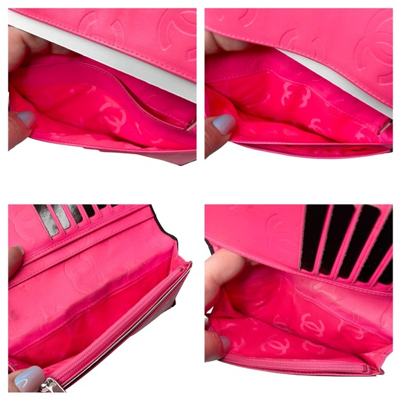 CHANEL Cambon Black Quilted Lambskin Leather Wallet - Picture 7 of 16